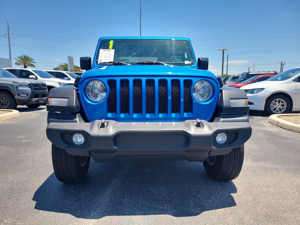 Used 2021 Jeep Wrangler Sport SUV