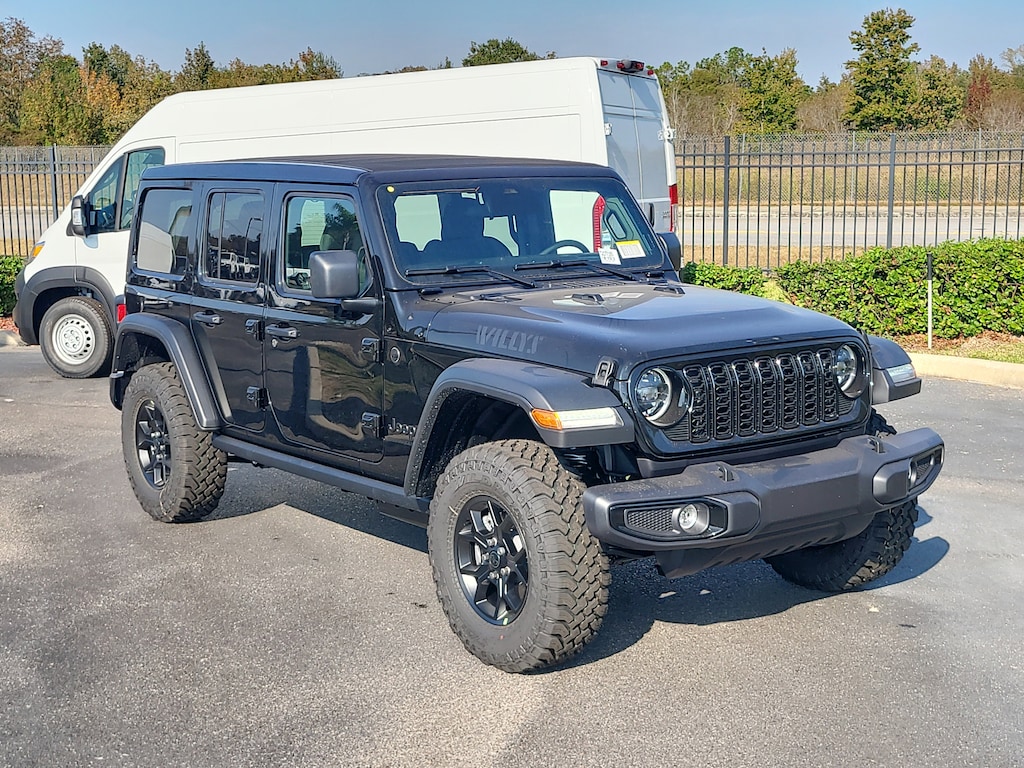 New 2026 Jeep Wrangler 4-DOOR WILLYS Sport Utility