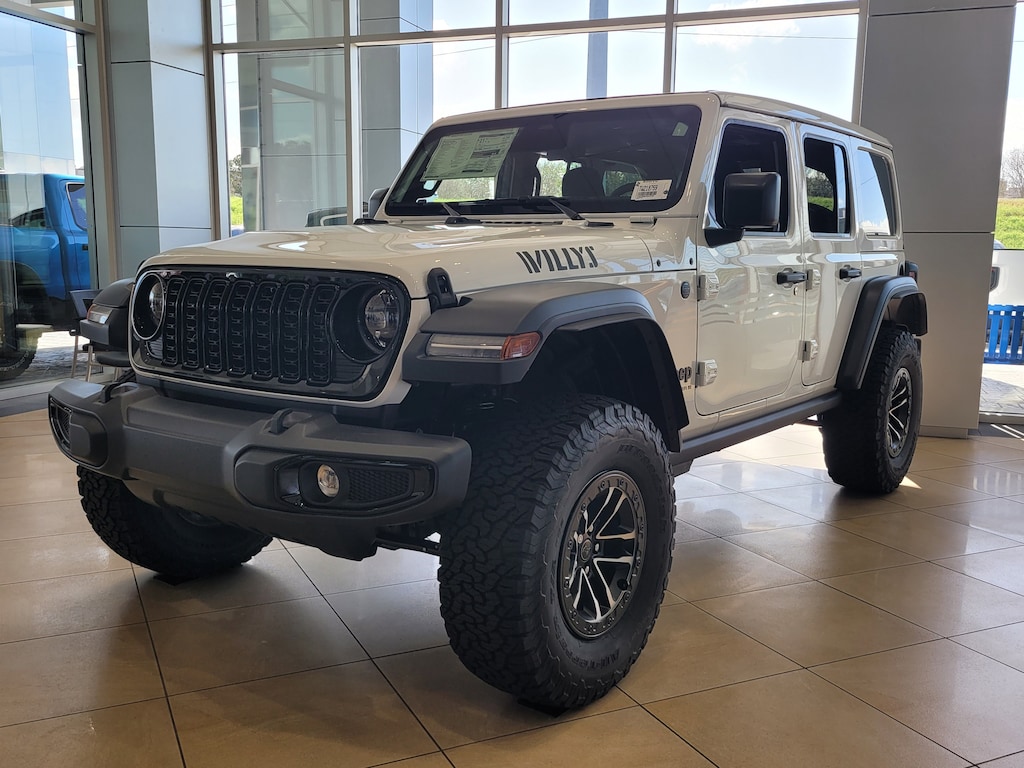New 2026 Jeep Wrangler 4-DOOR WILLYS Sport Utility