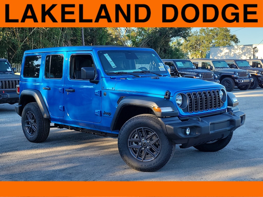 New 2025 Jeep Wrangler 4-DOOR SPORT S Sport Utility
