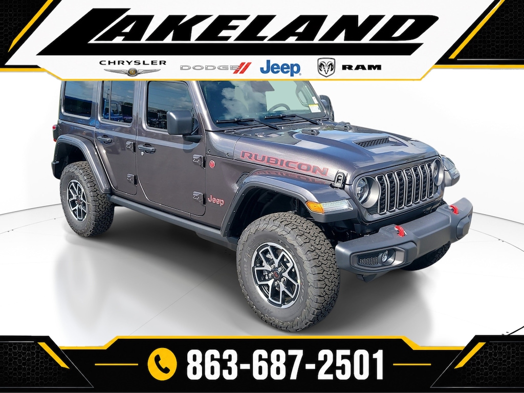 New 2026 Jeep Wrangler 4-DOOR RUBICON Sport Utility