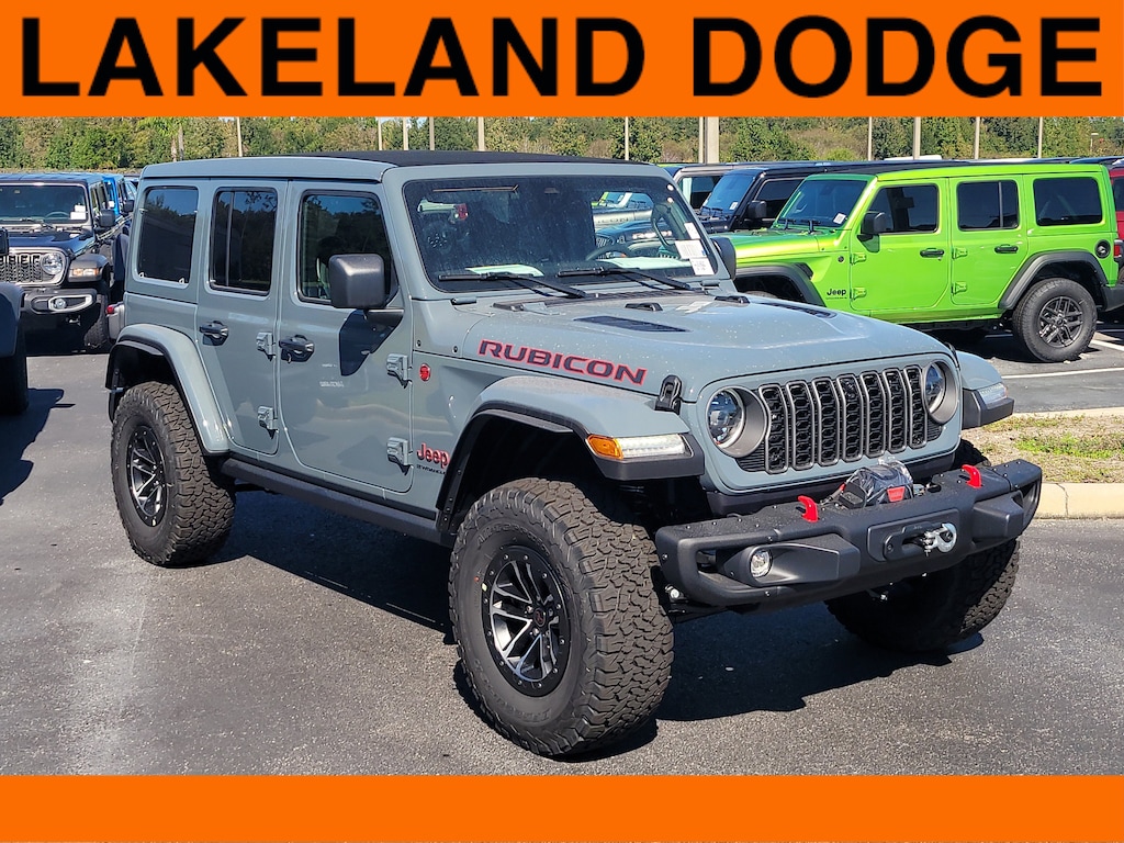 New 2026 Jeep Wrangler 4-DOOR RUBICON X Sport Utility