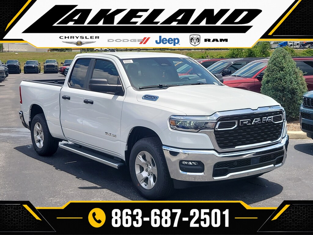 New 2026 Ram 1500 BIG HORN QUAD CAB 4X4 6'4 BOX Pickup