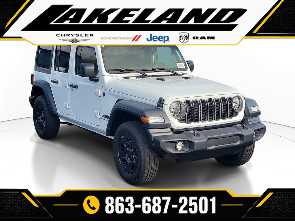 New 2026 Jeep Wrangler 4-DOOR SPORT Sport Utility