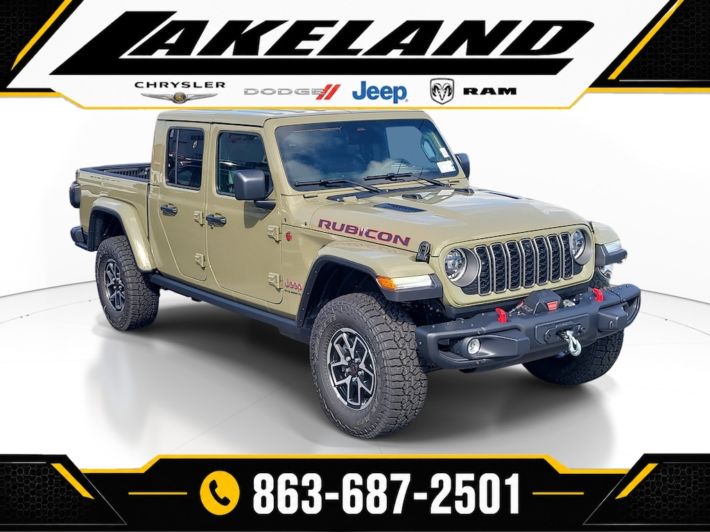 New 2026 Jeep Gladiator RUBICON X 4X4 Pickup