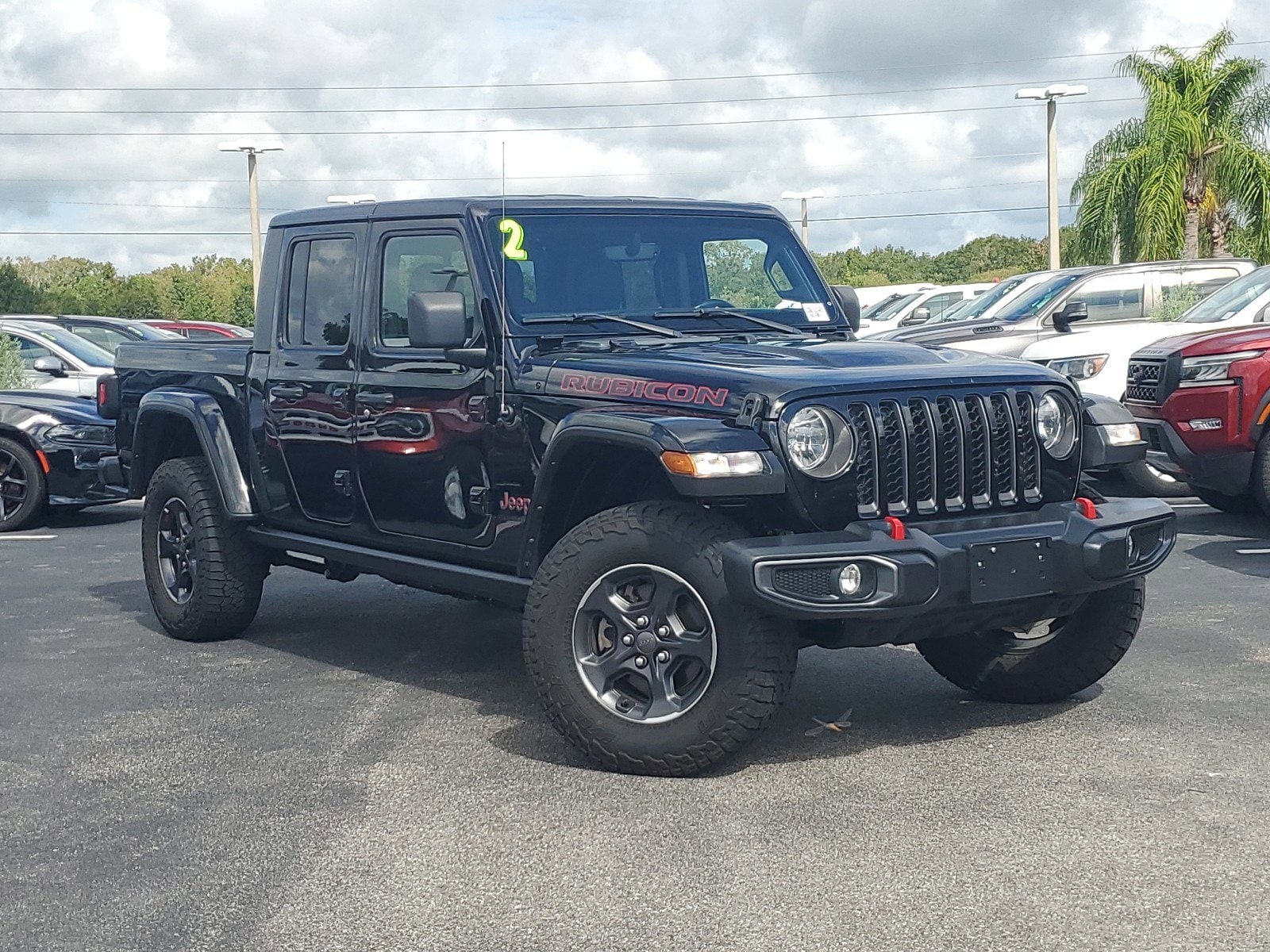 Used 2022 Jeep Gladiator Rubicon with VIN 1C6JJTBG1NL131481 for sale in Lakeland, FL