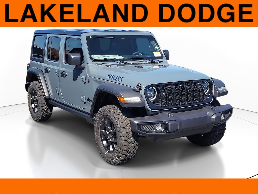 New 2026 Jeep Wrangler 4-DOOR WILLYS Sport Utility