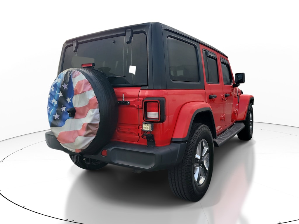 Used 2019 Jeep Wrangler Unlimited Sahara 4x4 SUV