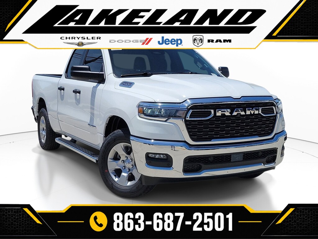 New 2026 Ram 1500 BIG HORN QUAD CAB 4X4 6'4 BOX Pickup