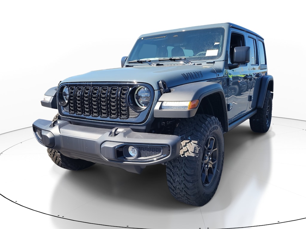New 2026 Jeep Wrangler 4-DOOR WILLYS Sport Utility
