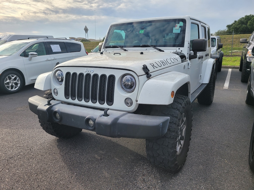 Used 2018 Jeep Wrangler JK Unlimited Rubicon 4x4 SUV
