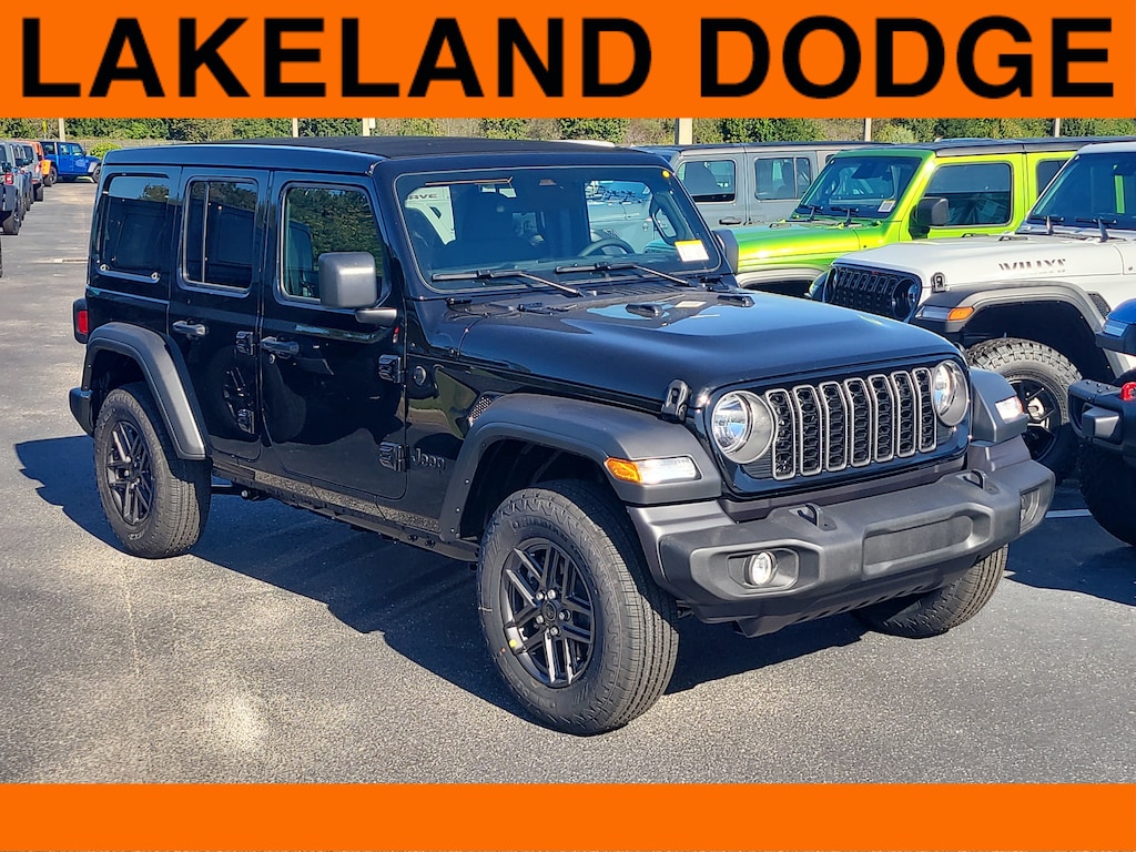 New 2026 Jeep Wrangler 4-DOOR SPORT S Sport Utility