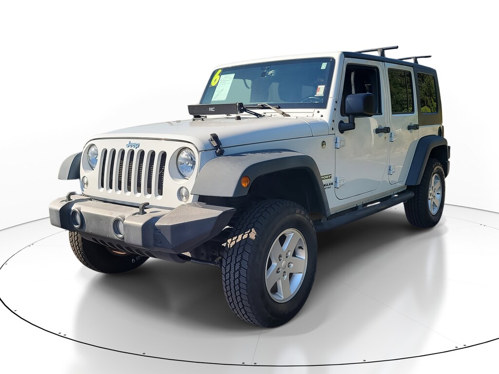 Used 2016 Jeep Wrangler JK Unlimited Sport 4X4 SUV
