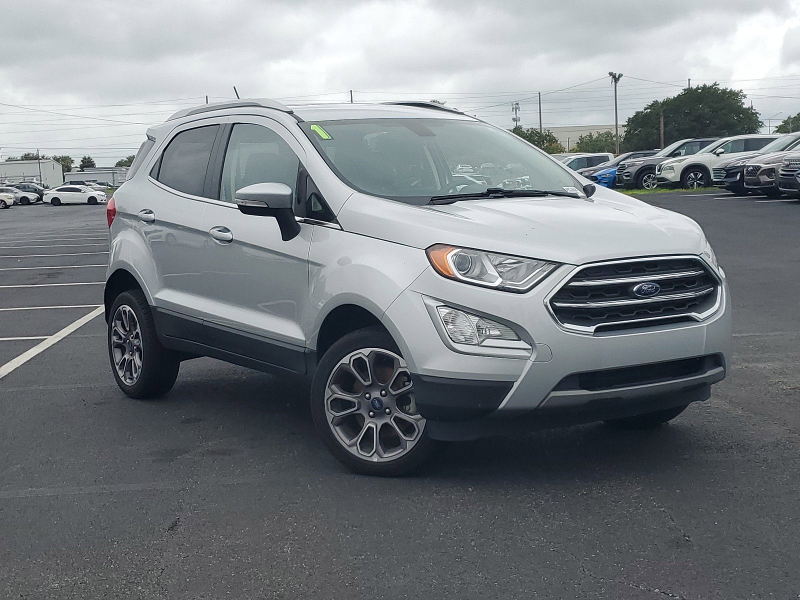 Used 2021 Ford EcoSport Titanium with VIN MAJ6S3KL8MC428020 for sale in Lakeland, FL