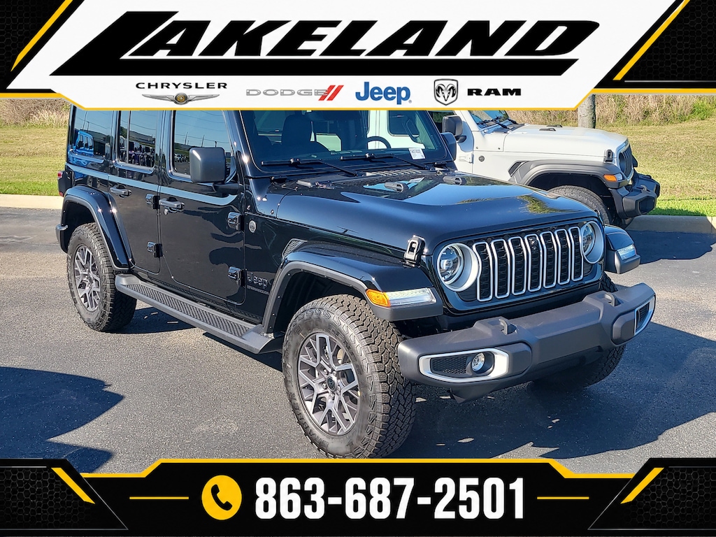 New 2026 Jeep Wrangler 4-DOOR SAHARA Sport Utility