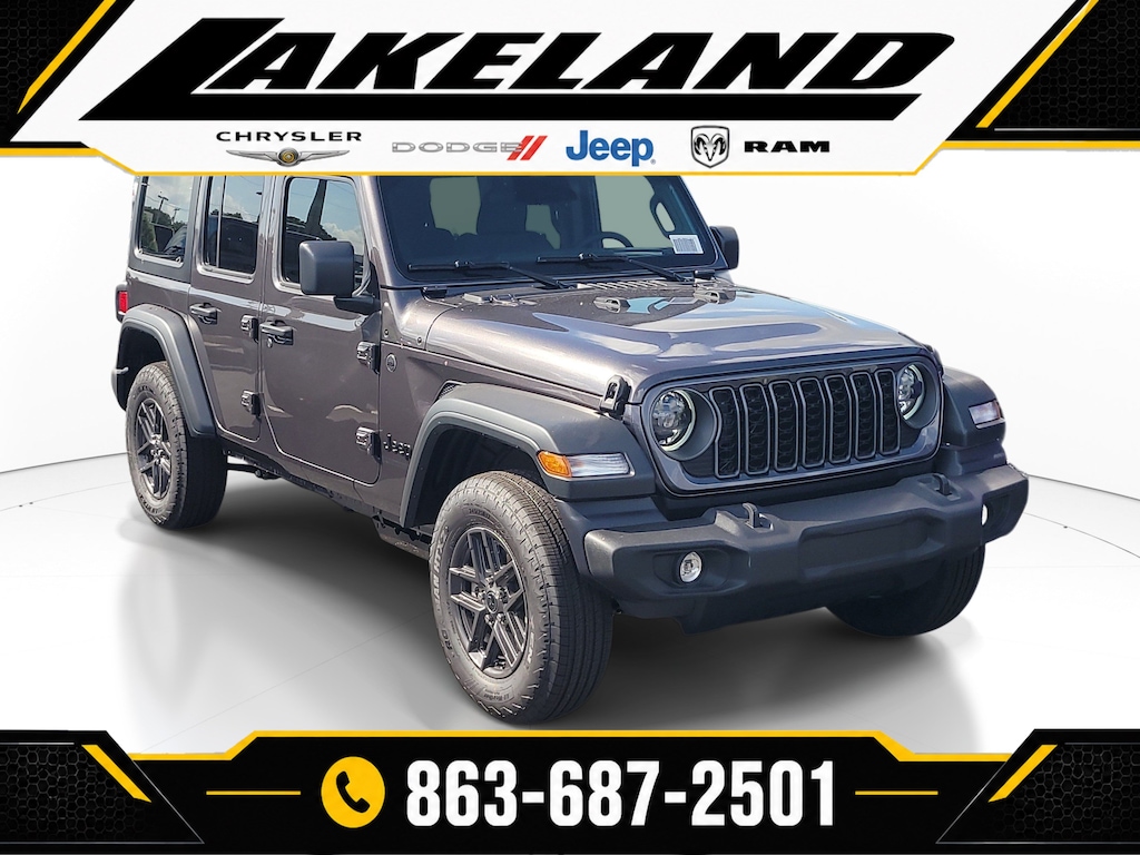 New 2026 Jeep Wrangler 4-DOOR SPORT S Sport Utility