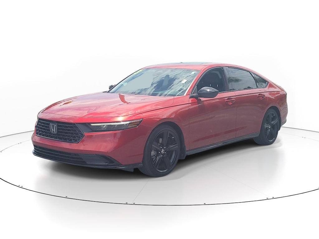 Used 2023 Honda Accord Hybrid Sport-L w/BSI Sedan