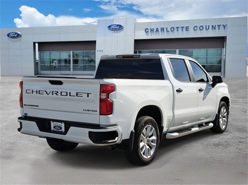 Used 2021 Chevrolet Silverado 1500 Custom Truck Crew Cab