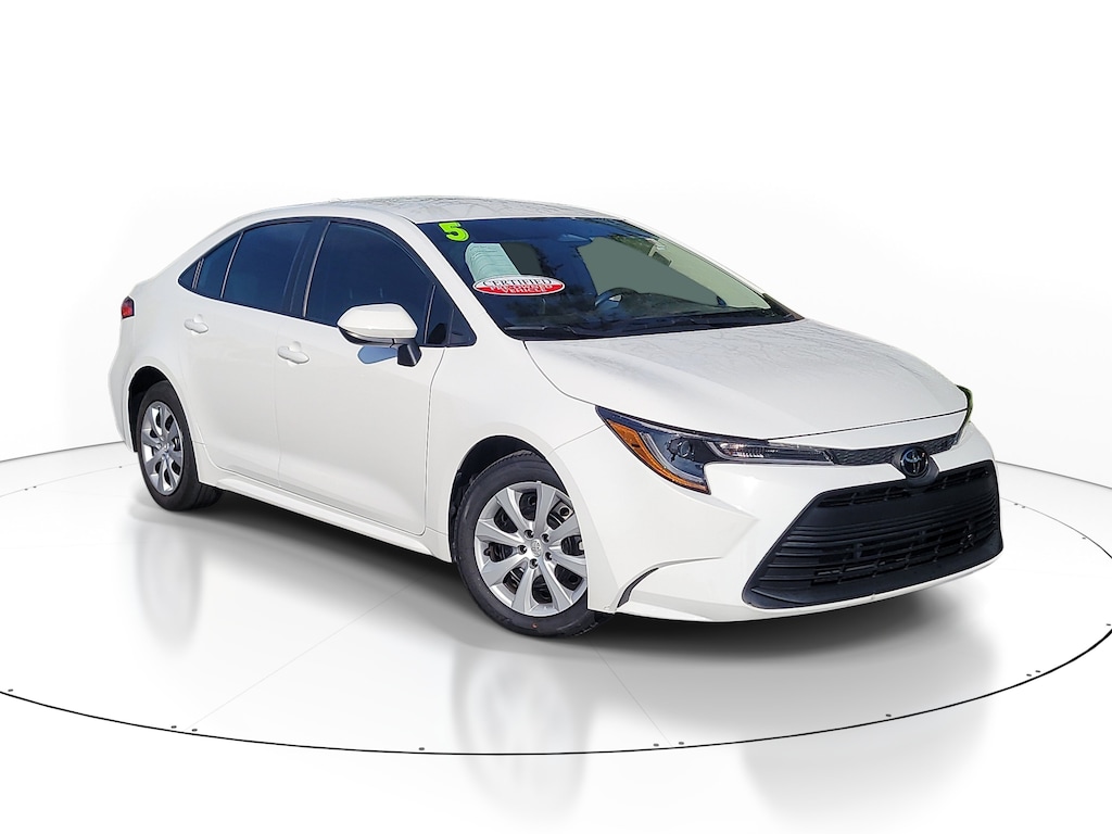 Certified 2025 Toyota Corolla LE Sedan