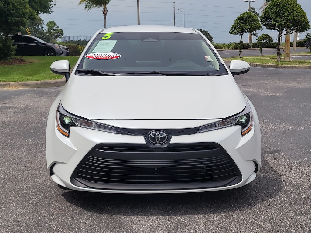 Certified 2025 Toyota Corolla LE Sedan