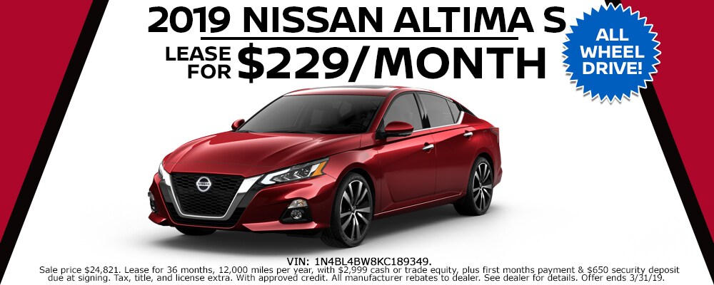 New 2024 Nissan Altima Lease Deals At Council Bluffs Dealership Near Omaha