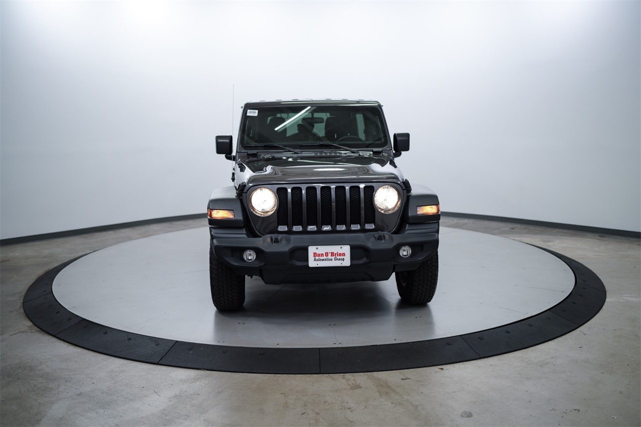 Used 2021 Jeep Wrangler Unlimited Sport with VIN 1C4HJXDN3MW718563 for sale in Cornelius, NC