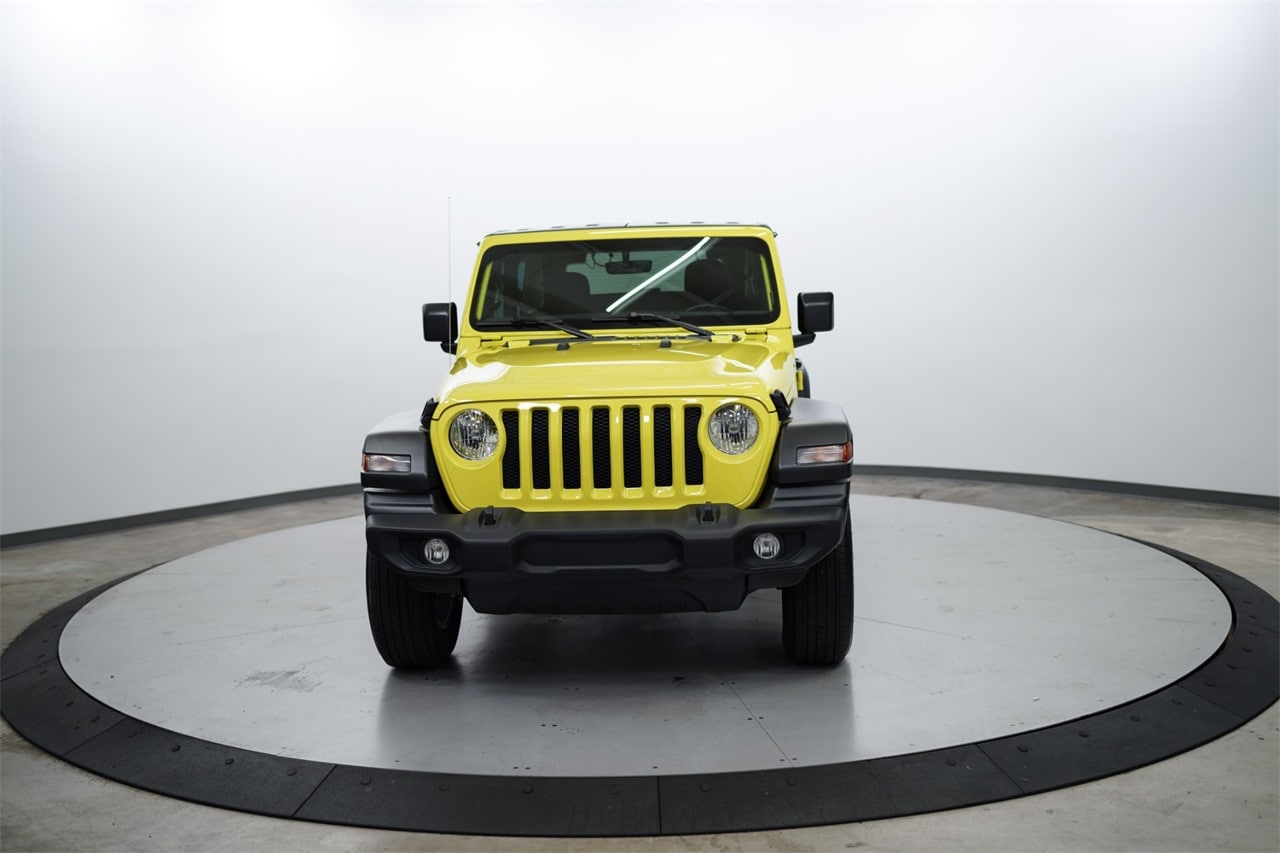 Used 2023 Jeep Wrangler 2-Door Sport S with VIN 1C4HJXAG3PW546433 for sale in Cornelius, NC