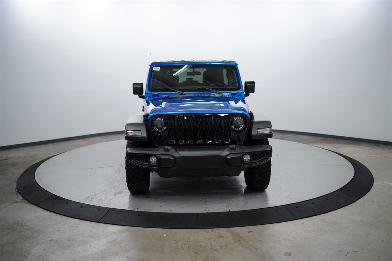 Used 2023 Jeep Wrangler 4-Door Willys with VIN 1C4HJXDN6PW702703 for sale in Cornelius, NC