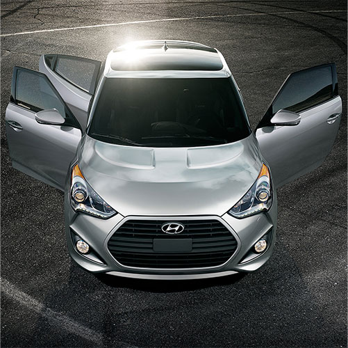 Meet the 2017 Veloster The Veloster's 3 Doors