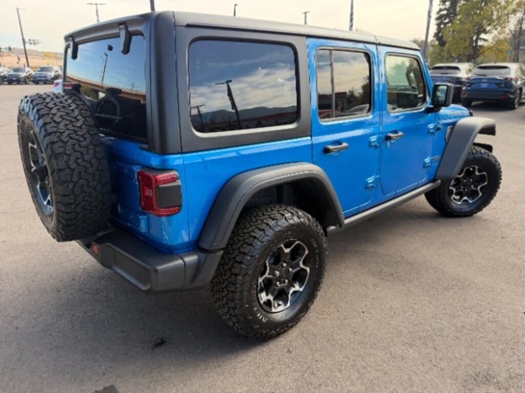 Used 2021 Jeep Wrangler Unlimited Rubicon 4xe SUV