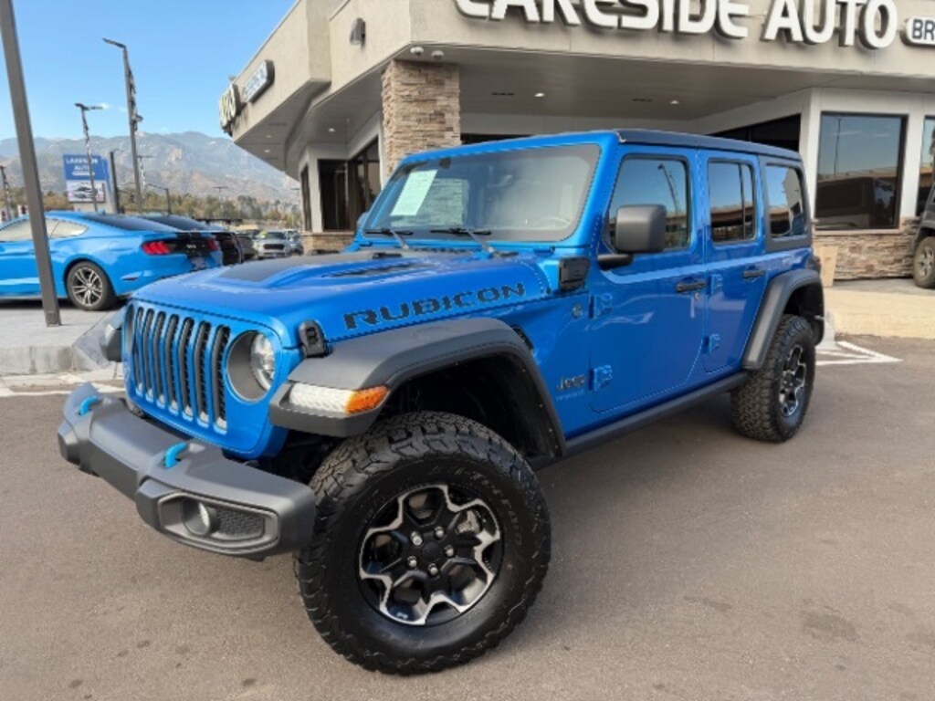 Used 2021 Jeep Wrangler Unlimited Rubicon 4xe SUV