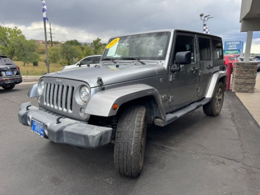Used 2018 Jeep Wrangler JK Unlimited Sahara SUV