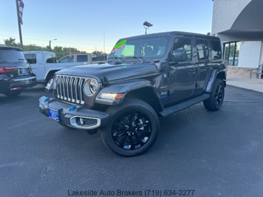 Used 2022 Jeep Wrangler Unlimited Sahara 4xe SUV