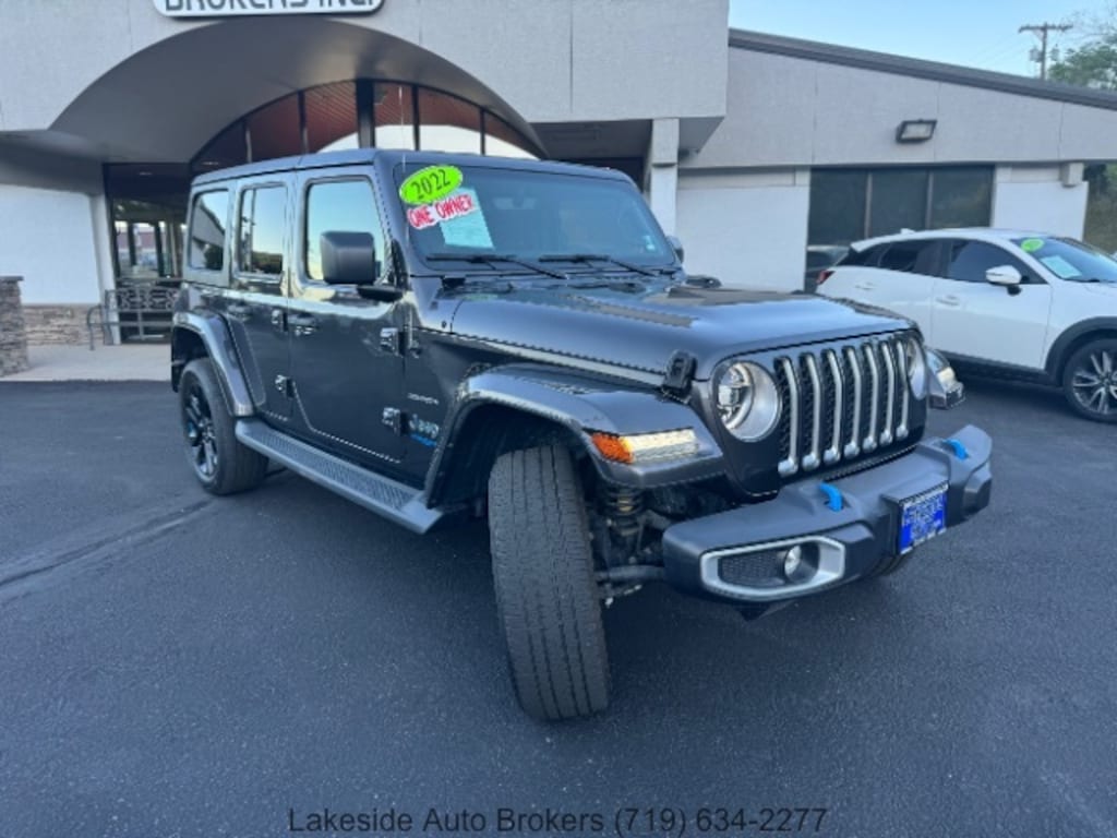 Used 2022 Jeep Wrangler Unlimited Sahara 4xe SUV