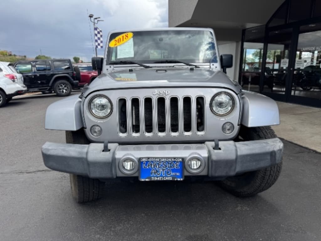 Used 2018 Jeep Wrangler JK Unlimited Sahara SUV