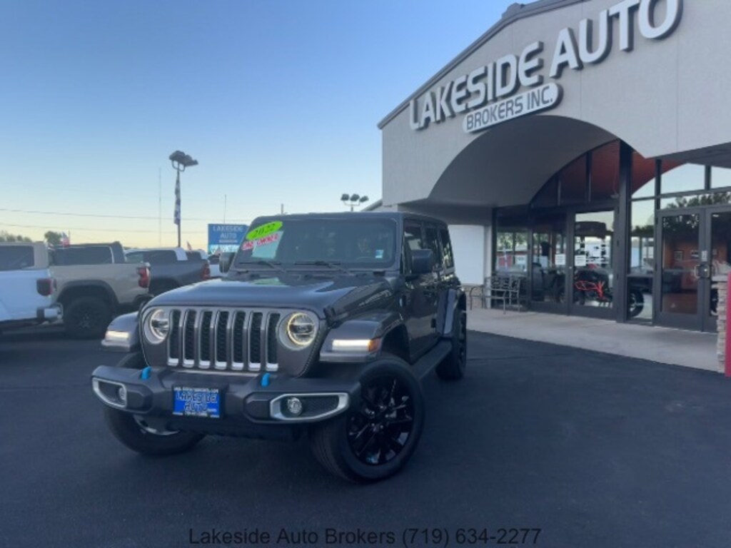 Used 2022 Jeep Wrangler Unlimited Sahara 4xe SUV
