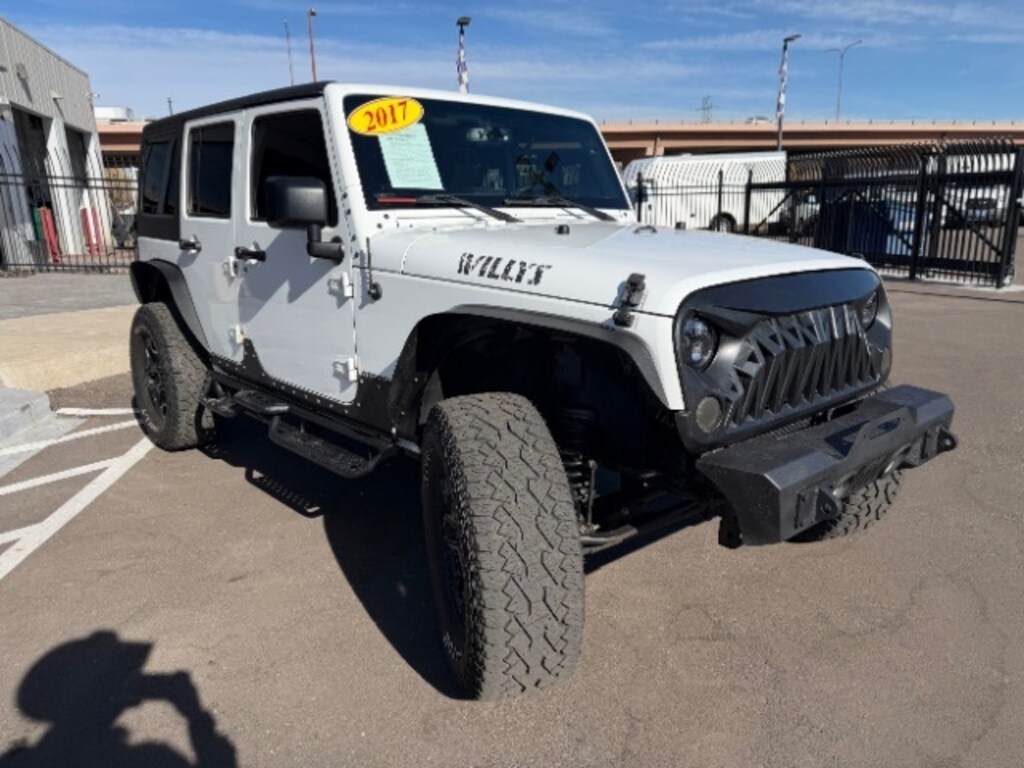 Used 2017 Jeep Wrangler Unlimited Willys SUV
