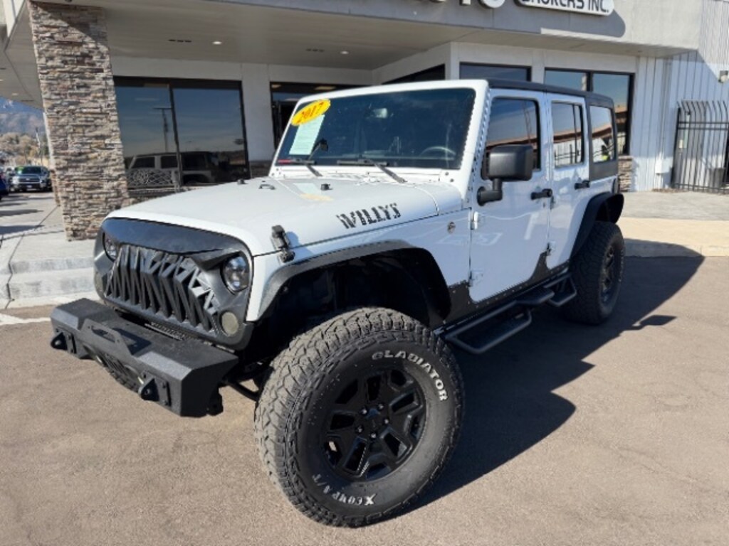 Used 2017 Jeep Wrangler Unlimited Willys SUV