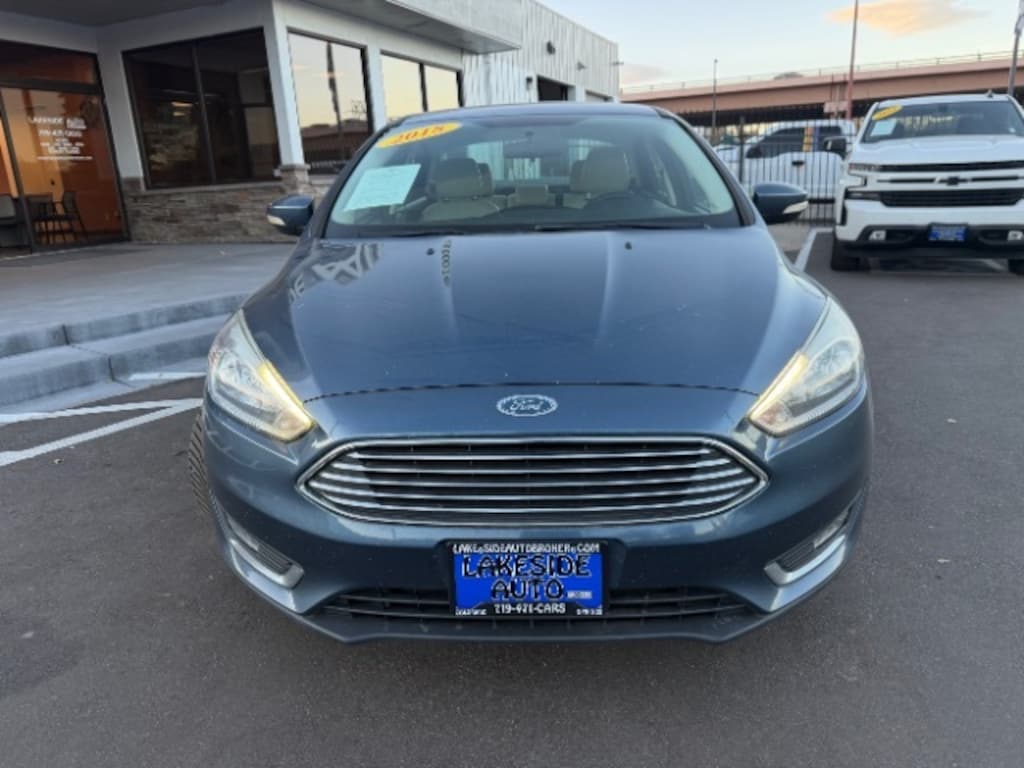 Used 2018 Ford Focus Titanium Sedan