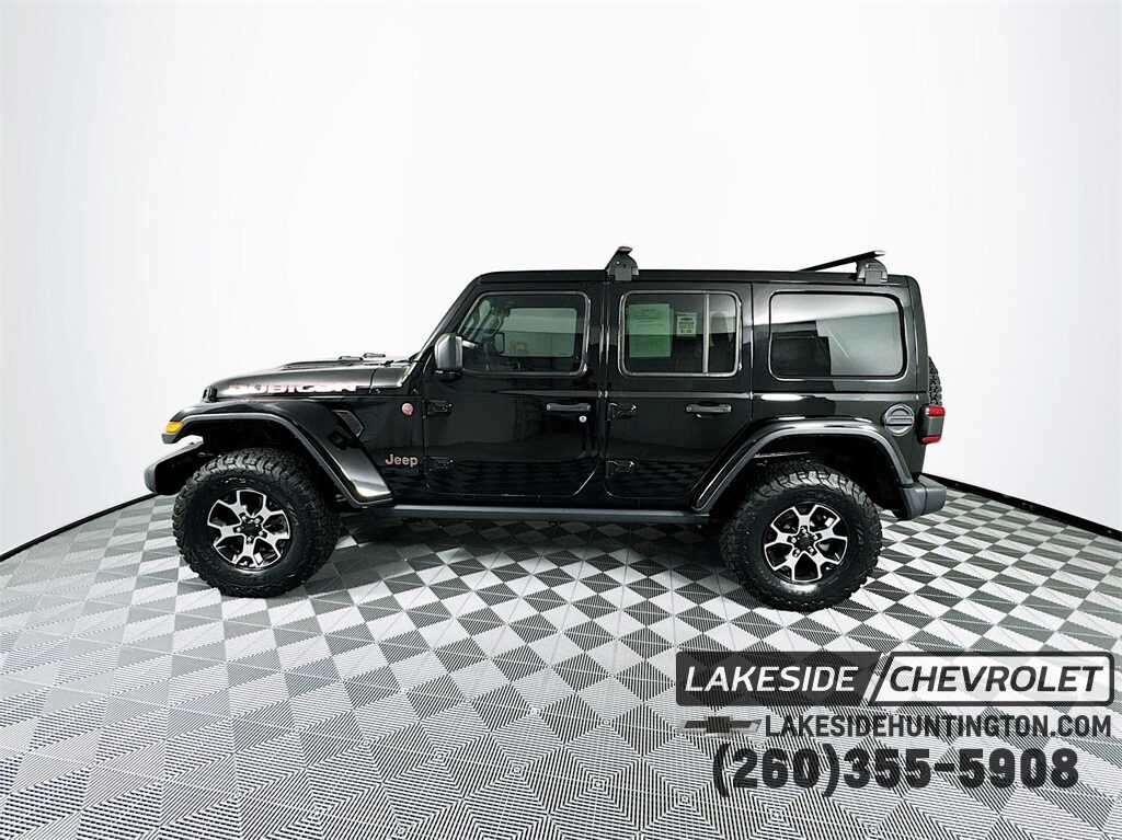 Used 2018 Jeep All-New Wrangler Unlimited Rubicon with VIN 1C4HJXFN1JW227580 for sale in Huntington, IN