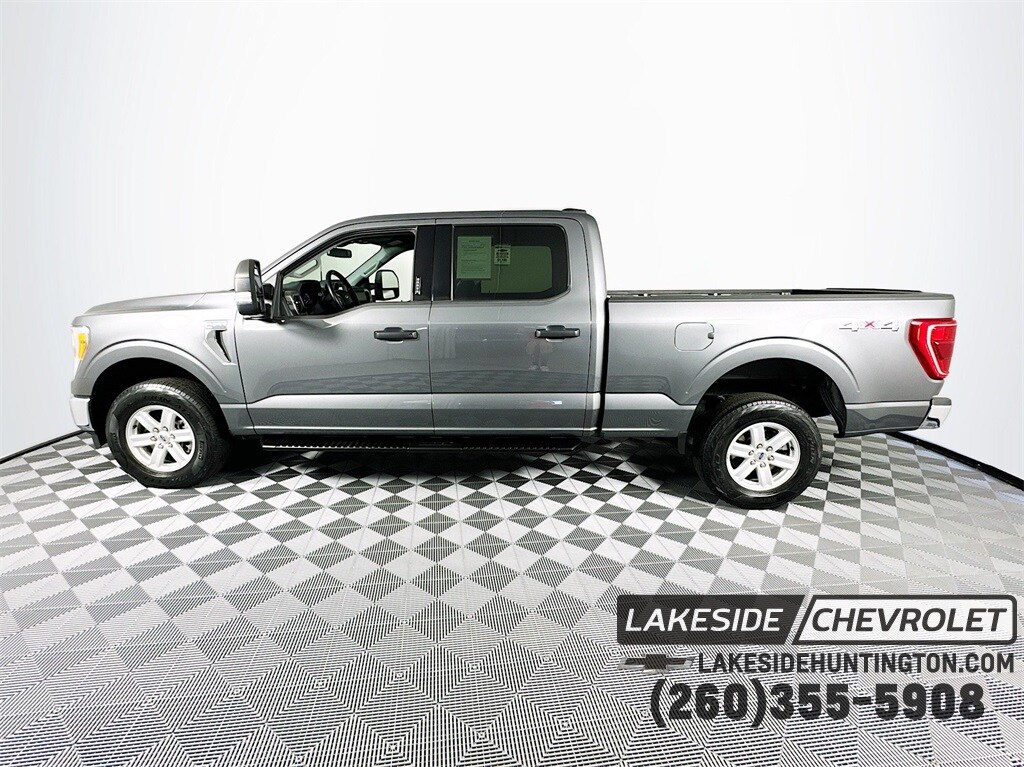 Used 2022 Ford F-150 XLT with VIN 1FTFW1E87NFA93780 for sale in Huntington, IN