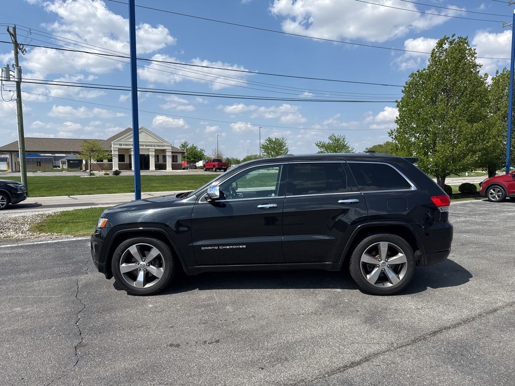 Used 2015 Jeep Grand Cherokee Overland with VIN 1C4RJFCG4FC733868 for sale in Huntington, IN