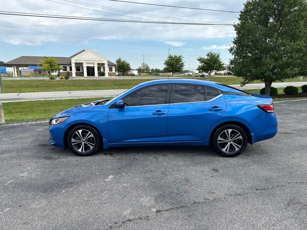 Used 2023 Nissan Sentra SV with VIN 3N1AB8CV9PY302927 for sale in Huntington, IN