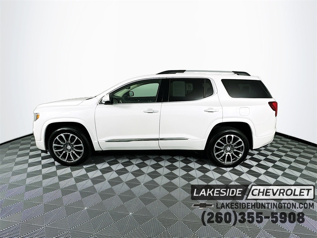 Used 2022 GMC Acadia Denali with VIN 1GKKNXLS6NZ103107 for sale in Huntington, IN