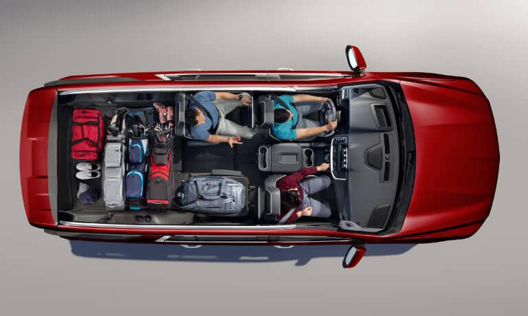 2022 Chevy Tahoe interior birds eye view