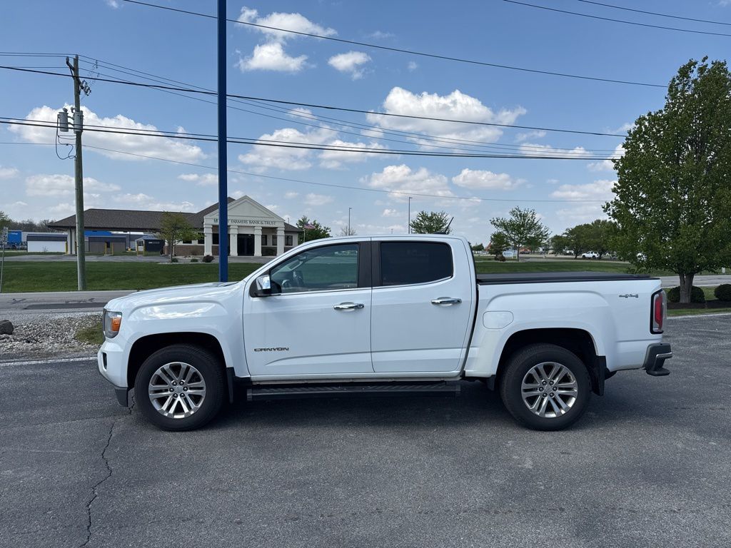 Used 2018 GMC Canyon SLT with VIN 1GTG6DEN5J1318734 for sale in Huntington, IN