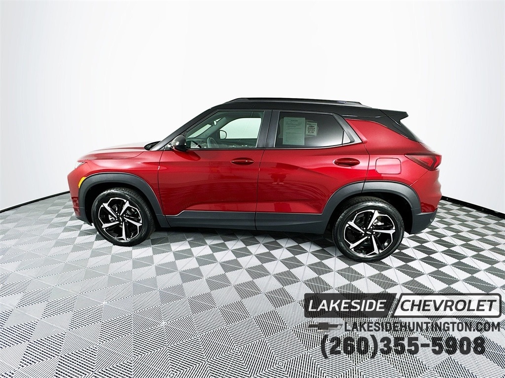 Used 2022 Chevrolet Trailblazer RS with VIN KL79MTSL1NB043890 for sale in Huntington, IN