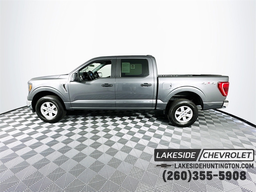 Used 2023 Ford F-150 XLT with VIN 1FTFW1E87PFA34554 for sale in Huntington, IN