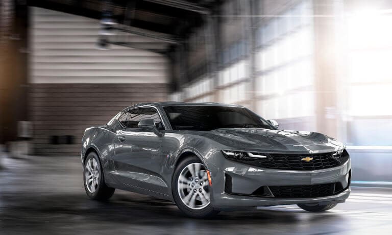 2023 Chevy Camaro exterior in garage