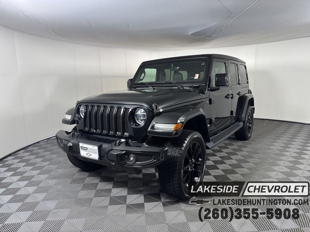 Used 2021 Jeep Wrangler Unlimited Sahara High Altitude SUV